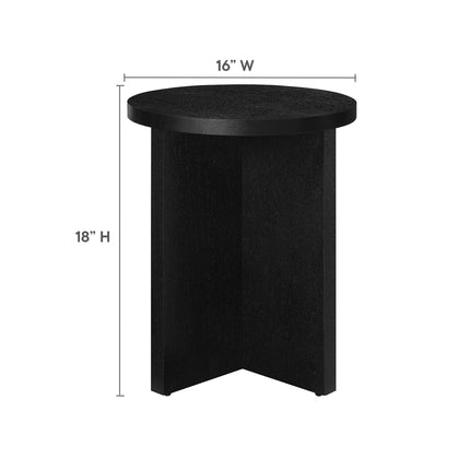 Modway EEI-6579 Silas Round Wood Side Table - Plaza Home Decor