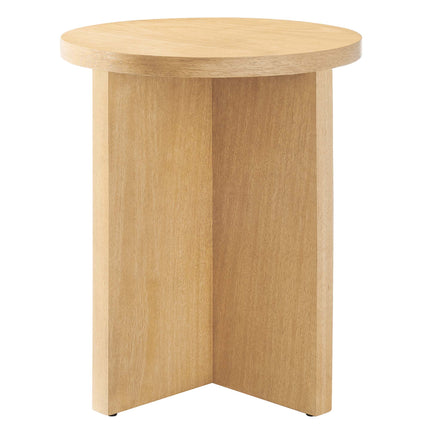 Modway EEI-6579 Silas Round Wood Side Table - Plaza Home Decor