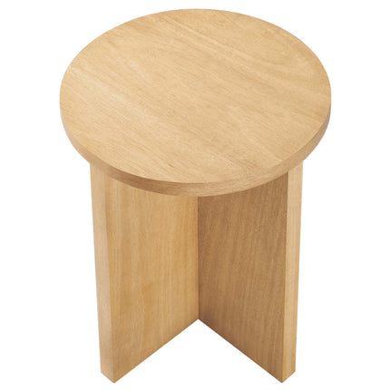 Modway EEI-6579 Silas Round Wood Side Table - Plaza Home Decor