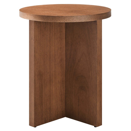 Modway EEI-6579 Silas Round Wood Side Table - Plaza Home Decor