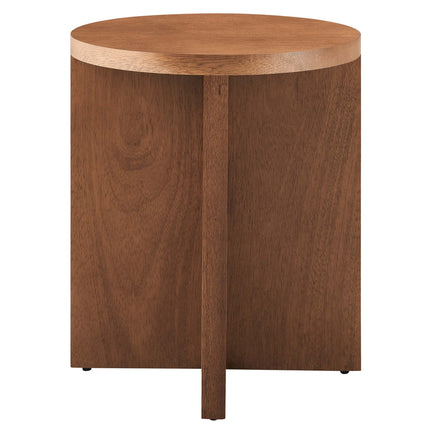 Modway EEI-6579 Silas Round Wood Side Table - Plaza Home Decor