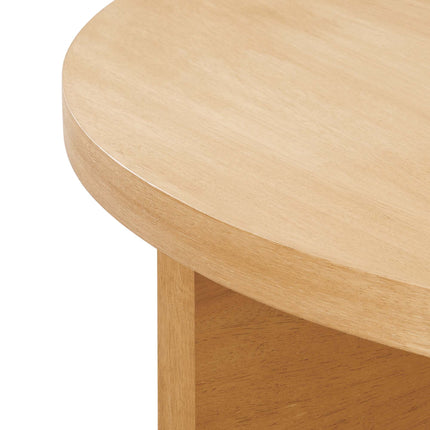Modway EEI-6580 Silas Round Wood Coffee Table - Plaza Home Decor