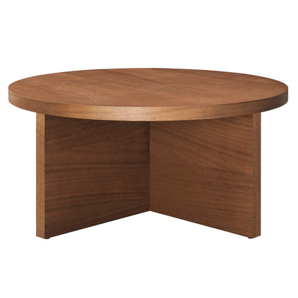 Modway EEI-6580 Silas Round Wood Coffee Table - Plaza Home Decor
