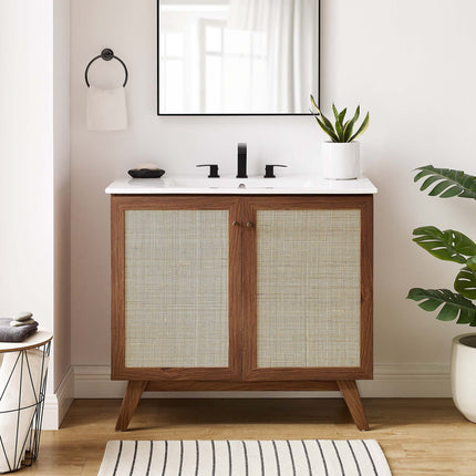 Modway EEI-6588 Soma 36" Bathroom Vanity Cabinet (Sink Basin Not Included) - Plaza Home Decor