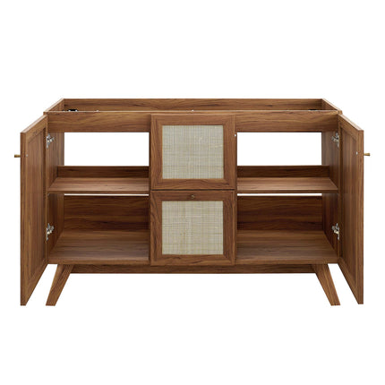 Modway EEI-6589 Soma 48" Single or Double Sink Compatible Bathroom Vanity Cabinet (Sink Basin Not Included) - Plaza Home Decor