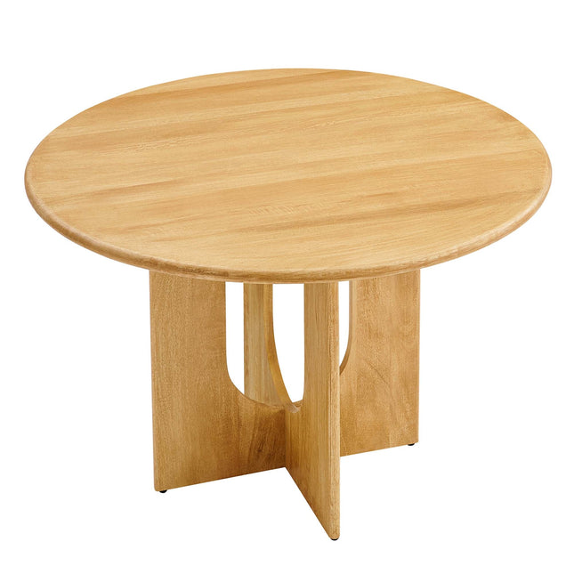 Modway EEI-6592 Rivian Round 48" Wood Dining Table Modway