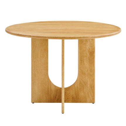 Modway EEI-6592 Rivian Round 48" Wood Dining Table Modway