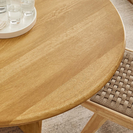 Modway EEI-6592 Rivian Round 48" Wood Dining Table Modway