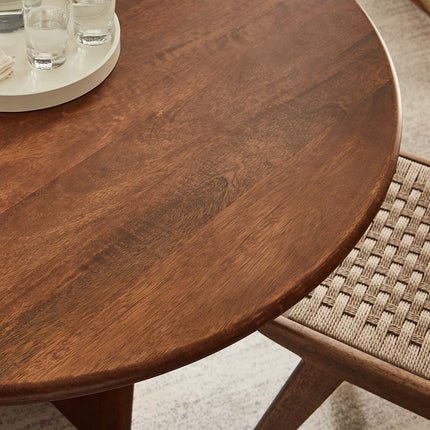 Modway EEI-6592 Rivian Round 48" Wood Dining Table Modway