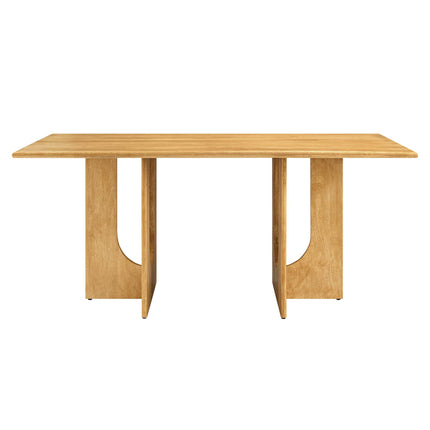 Modway EEI-6593 Rivian Rectangular 70" Wood Dining Table Modway