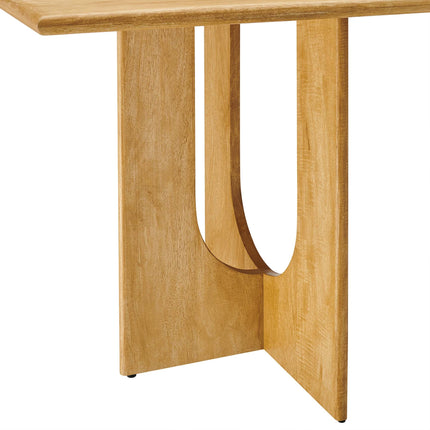 Modway EEI-6593 Rivian Rectangular 70" Wood Dining Table Modway