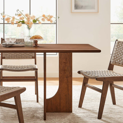 Modway EEI-6593 Rivian Rectangular 70" Wood Dining Table Modway