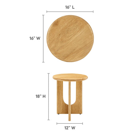 Modway EEI-6595 Rivian Round Side Table Modway