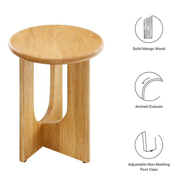 Modway EEI-6595 Rivian Round Side Table Modway