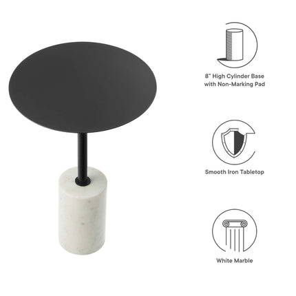Modway EEI-6605 Lyric Round Side Table Modway