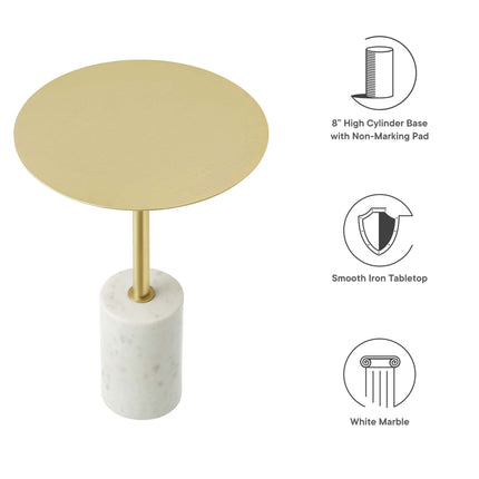 Modway EEI-6605 Lyric Round Side Table Modway