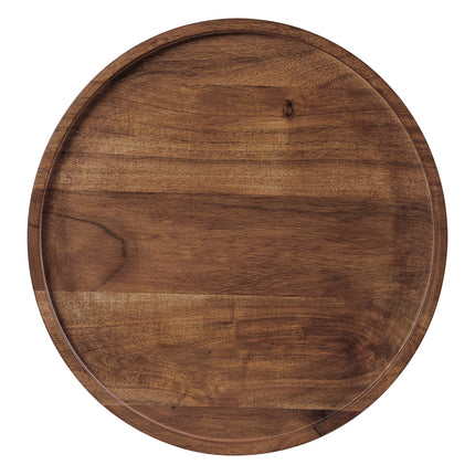 Modway EEI-6607 Amina Round Acacia Wood Side Table Modway