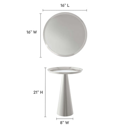Modway EEI-6608 Maren Round Side Table Modway