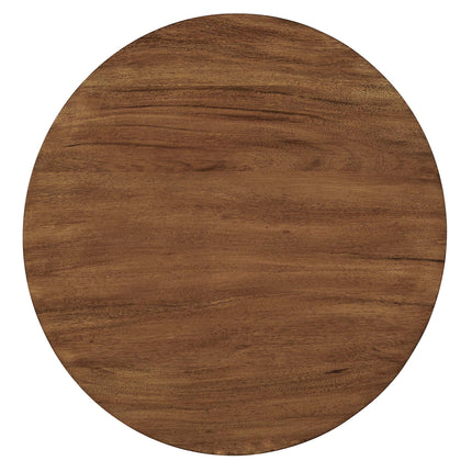 Modway EEI-6610 Viva Round Acacia Wood Side Table Modway