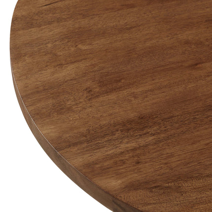 Modway EEI-6610 Viva Round Acacia Wood Side Table Modway