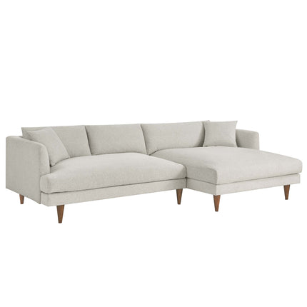 Modway EEI-6612 Zoya Right-Facing Down Filled Overstuffed Sectional Sofa Modway
