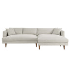 Heathered Weave Light Gray