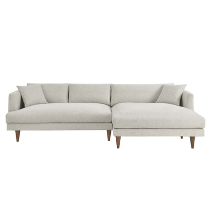 Modway EEI-6612 Zoya Right-Facing Down Filled Overstuffed Sectional Sofa Modway