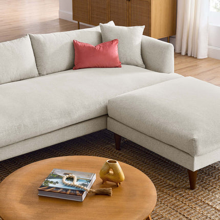 Modway EEI-6614 Zoya Down Filled Overstuffed Sofa and Ottoman Set Modway
