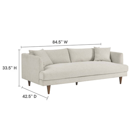 Modway EEI-6614 Zoya Down Filled Overstuffed Sofa and Ottoman Set Modway