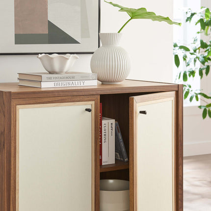 Modway EEI-6615 Capri 33" Wood Grain Storage Cabinet Modway