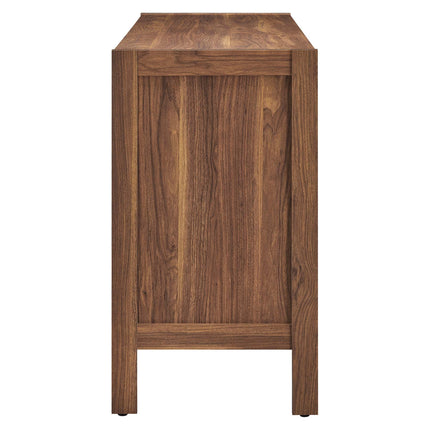 Modway EEI-6616 Capri 65" Wood Grain Sideboard Storage Cabinet Modway