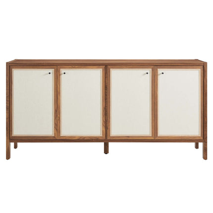 Modway EEI-6616 Capri 65" Wood Grain Sideboard Storage Cabinet Modway