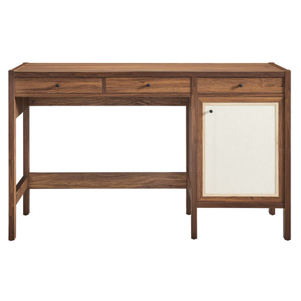 Modway EEI-6617 Capri 49" Wood Grain Office Desk Modway