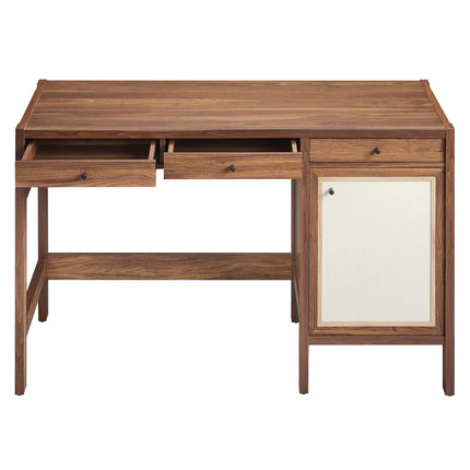 Modway EEI-6617 Capri 49" Wood Grain Office Desk Modway