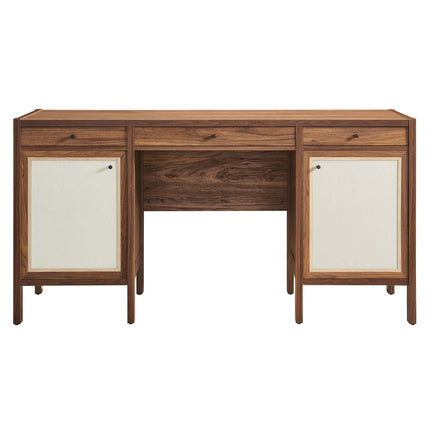 Modway EEI-6618 Capri 58" Wood Grain Office Desk Modway
