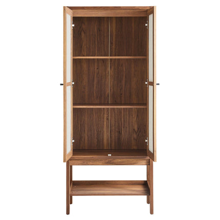 Modway EEI-6620 Capri Tall Wood Grain Standing Storage Cabinet Modway