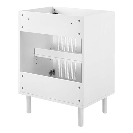 Modway EEI-6621 Calla 24" Perforated Metal Bathroom Vanity Cabinet (Sink Basin Not Included) Modway