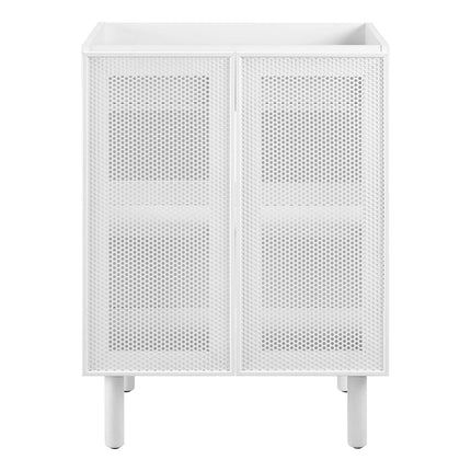 Modway EEI-6621 Calla 24" Perforated Metal Bathroom Vanity Cabinet (Sink Basin Not Included) Modway