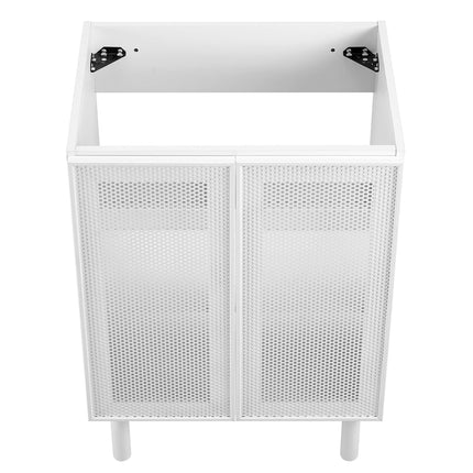 Modway EEI-6621 Calla 24" Perforated Metal Bathroom Vanity Cabinet (Sink Basin Not Included) Modway