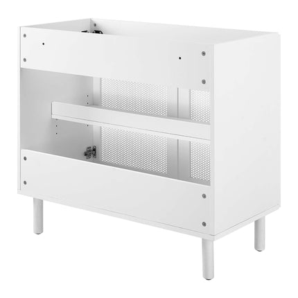 Modway EEI-6622 Calla 36" Perforated Metal Bathroom Vanity Cabinet (Sink Basin Not Included) Modway