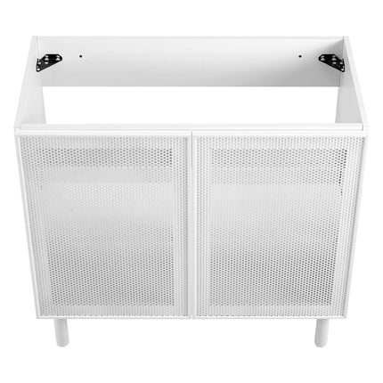 Modway EEI-6622 Calla 36" Perforated Metal Bathroom Vanity Cabinet (Sink Basin Not Included) Modway