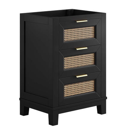 Modway EEI-6625 Dixie 24" Solid Wood Bathroom Vanity Cabinet (Sink Basin Not Included) Modway