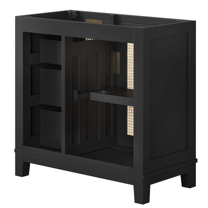 Modway EEI-6626 Dixie 36" Solid Wood Bathroom Vanity Cabinet (Sink Basin Not Included) Modway