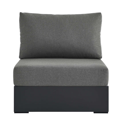 Modway EEI-6628 Tahoe Outdoor Patio Powder-Coated Aluminum Modular Armless Chair - Plaza Home Decor