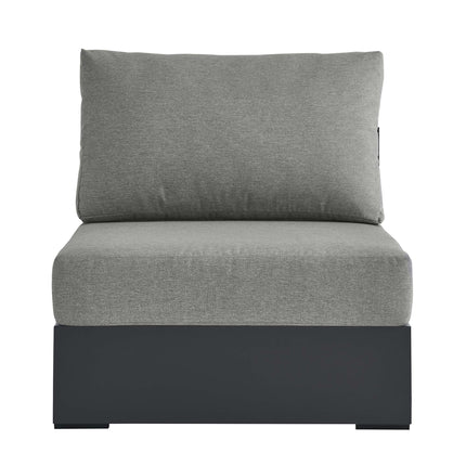 Modway EEI-6628 Tahoe Outdoor Patio Powder-Coated Aluminum Modular Armless Chair - Plaza Home Decor