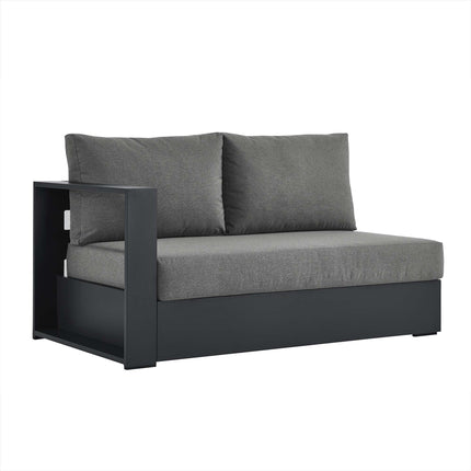 Modway EEI-6629 Tahoe Outdoor Patio Powder-Coated Aluminum Modular Left-Facing Loveseat - Plaza Home Decor