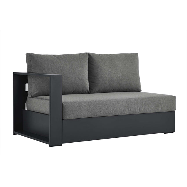 Modway EEI-6629 Tahoe Outdoor Patio Powder-Coated Aluminum Modular Left-Facing Loveseat - Plaza Home Decor