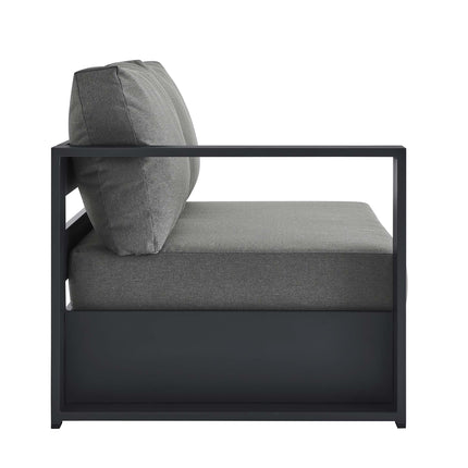 Modway EEI-6629 Tahoe Outdoor Patio Powder-Coated Aluminum Modular Left-Facing Loveseat - Plaza Home Decor