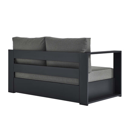 Modway EEI-6629 Tahoe Outdoor Patio Powder-Coated Aluminum Modular Left-Facing Loveseat - Plaza Home Decor