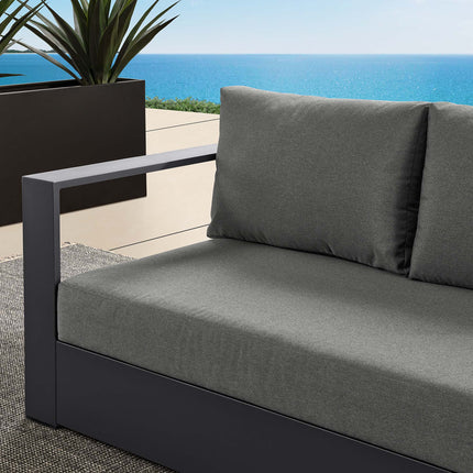 Modway EEI-6629 Tahoe Outdoor Patio Powder-Coated Aluminum Modular Left-Facing Loveseat - Plaza Home Decor